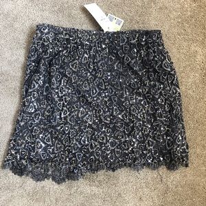 Mini silver/grey skirt